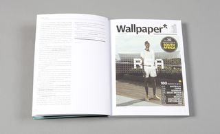 Spread showing one of the covers of Wallpaper's Top 20 issue