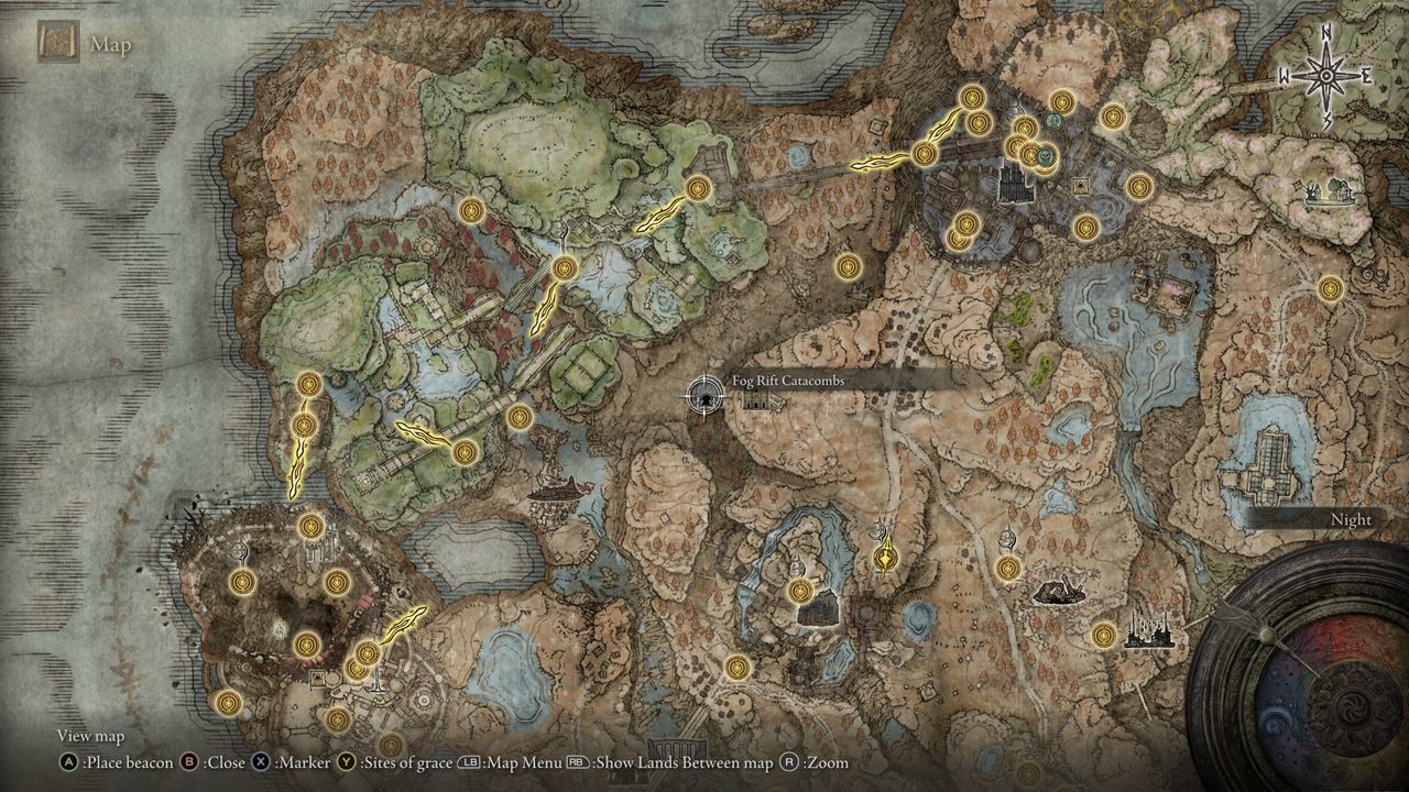 Elden Ring Stone-Sheathed Sword - Fog Rift Catacombs