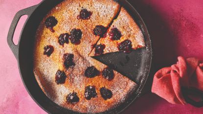 Blackberry clafoutis by Alice Kelly