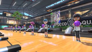 Nintendo Switch Sports Bowling Screenshot