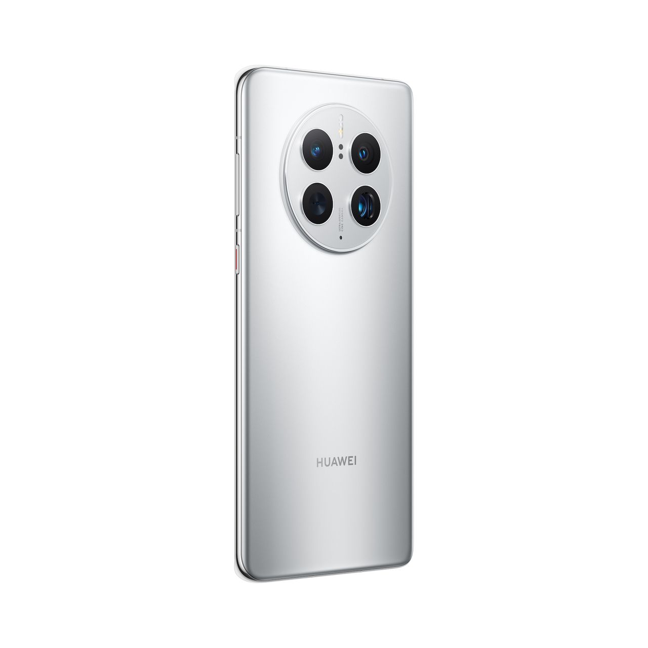 Das Huawei Mate 50 Pro im matten, stylischen Silberwei&szlig;