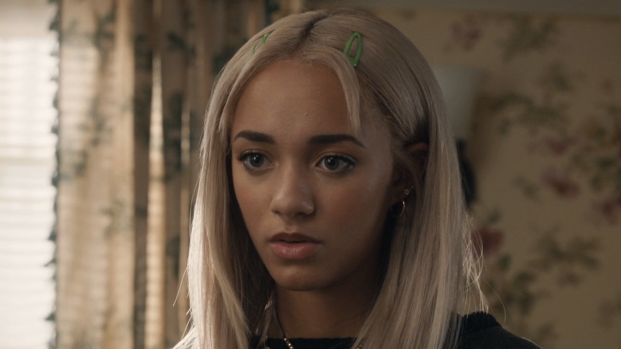 Close-up of Ava in kitchen in High Potential Season 2