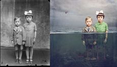 Jane Long takes archival images and transforms them into modern art. 