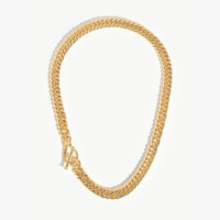 Missoma Ridge T-Bar Chain Necklace: £395.00