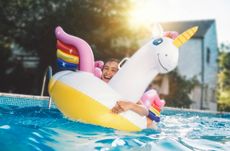 parents warn children inflatables sea