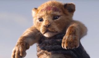 Simba in The Lion King 2019