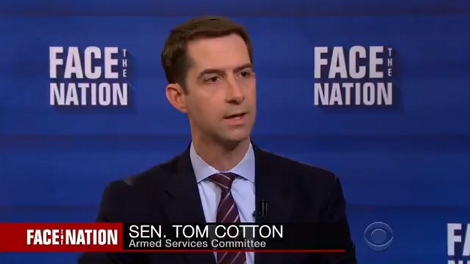 Sen. Tom Cotton on CBS