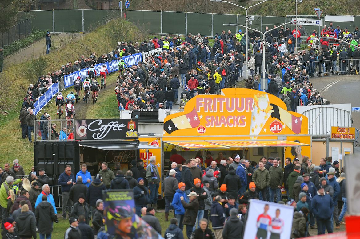 The fans at Hoogerheide