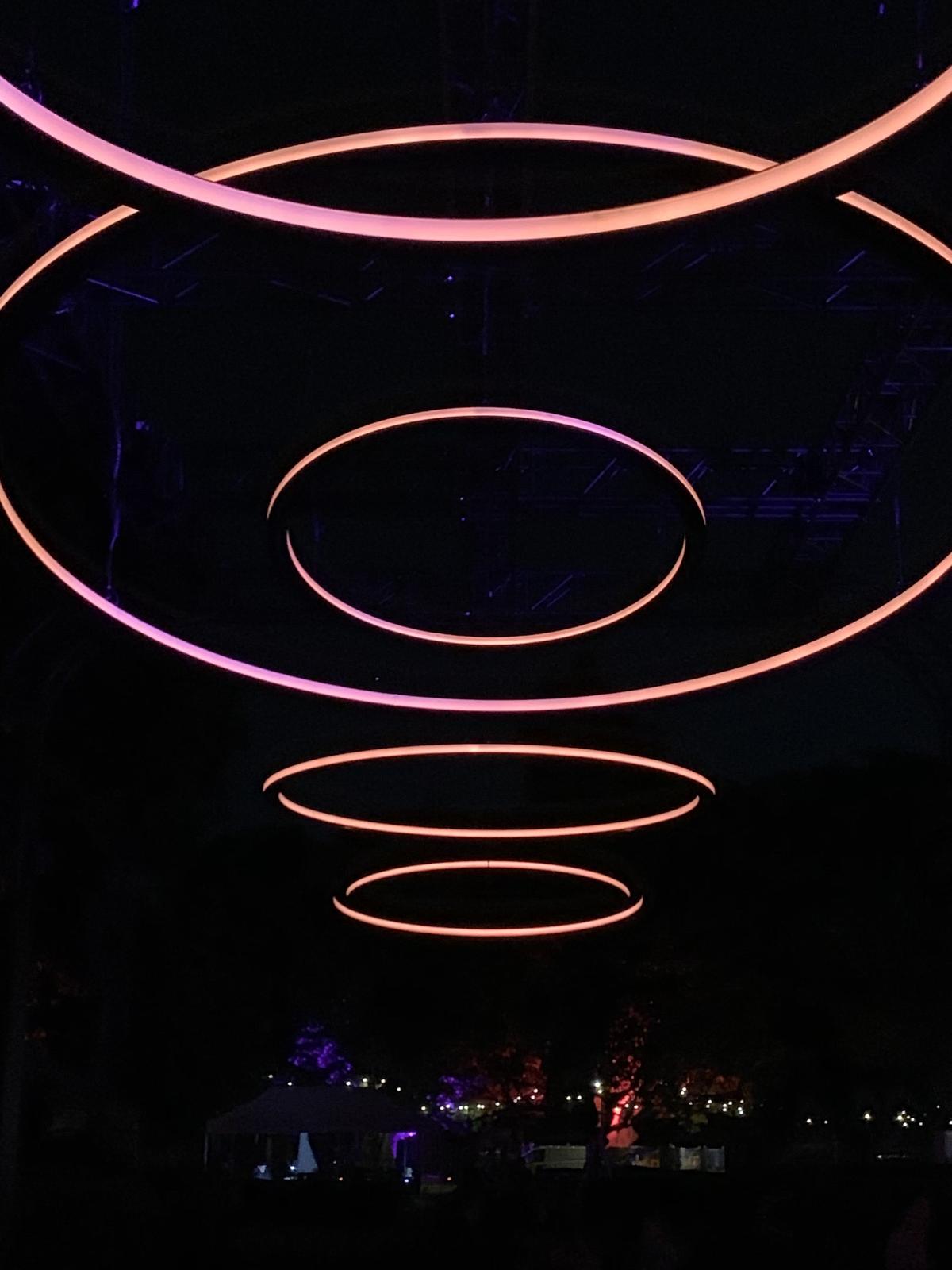 AGB Events HALO Townsville chandelier