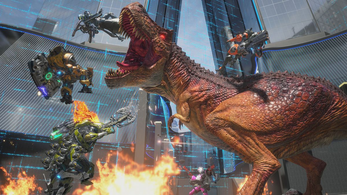 Capcom is making a game where it rains dinosaurs called Exoprimal