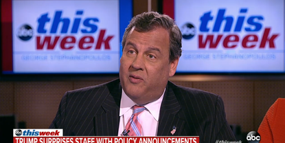 Chris Christie on ABC News