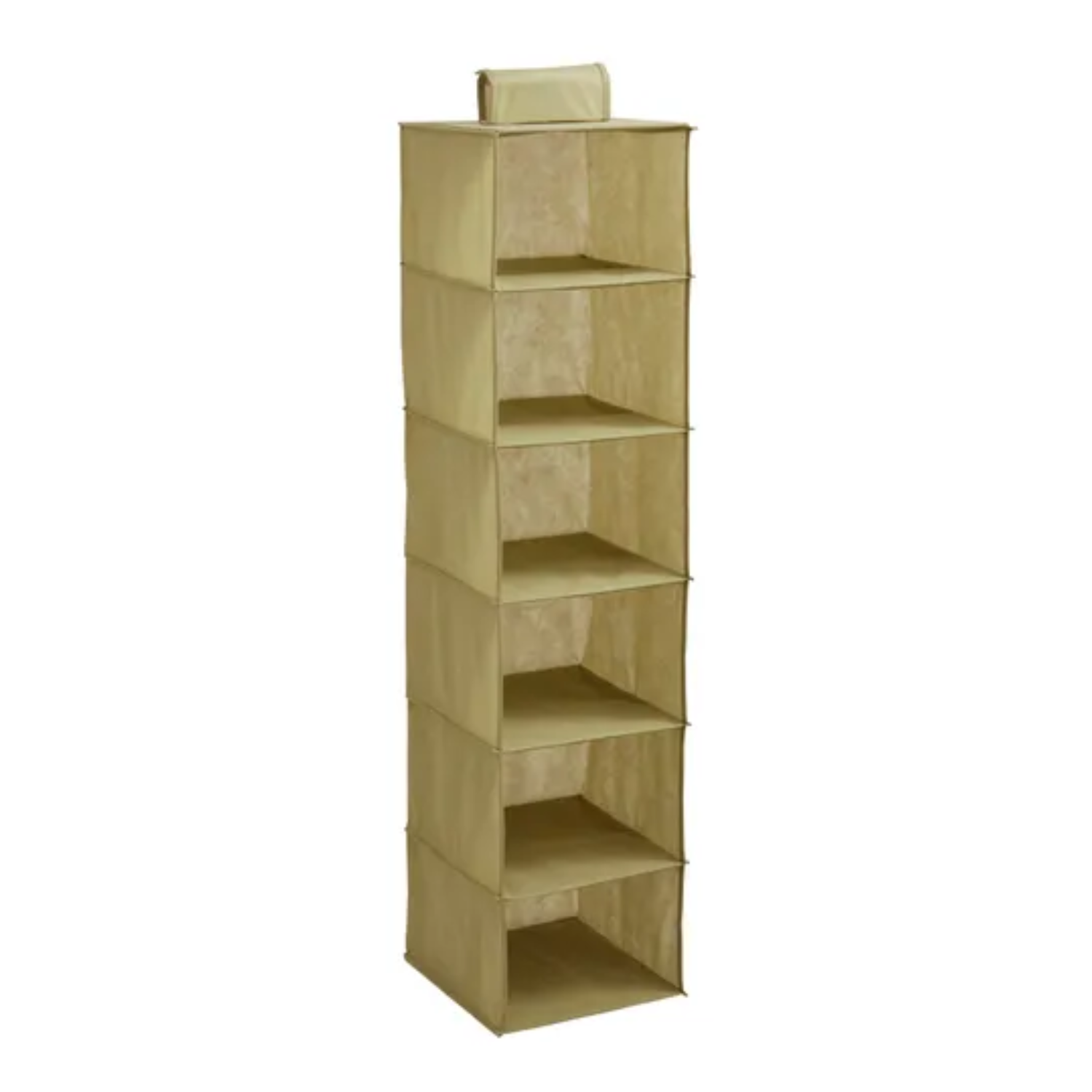 A fabric hanging organizer from Dunelm