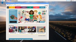 Raspbian Stretch includes the latest stable version of the Chromium web browser