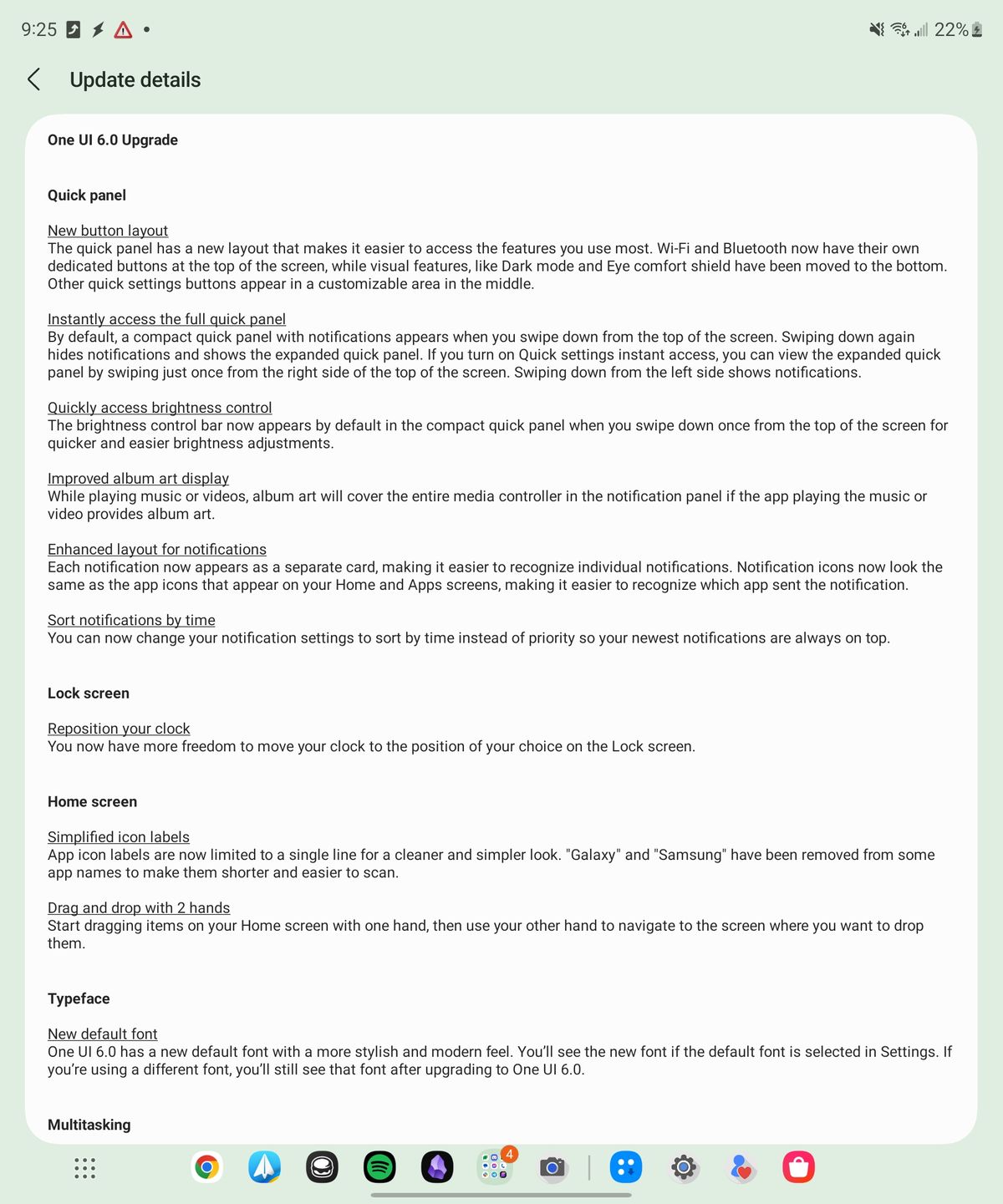 One UI 6 beta 1 changelog for Galaxy Z Fold 5