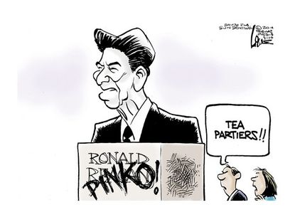 Reagan gets the boot