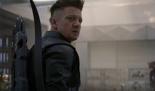 Jeremy Renner as Hawkeye in Avengers: Endgame