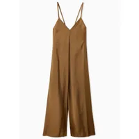 V-NECK WIDE LEG JUMPSUIT - £89 at COS