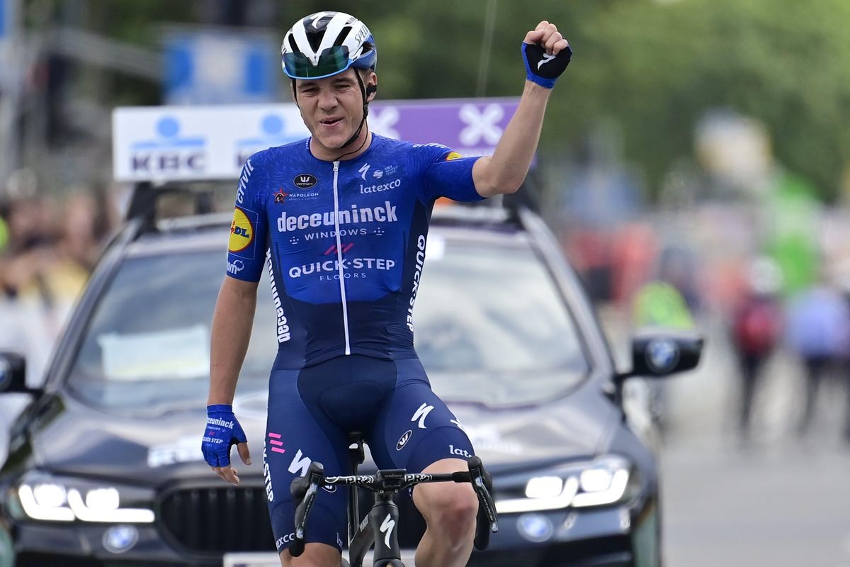 Brussels Cycling Classic 2021 101st Edition BrusselsBrussels2053 km 28082021 Remco Evenepoel BEL Deceuninck QuickStep photo Peter De VoechtPNBettiniPhoto2021