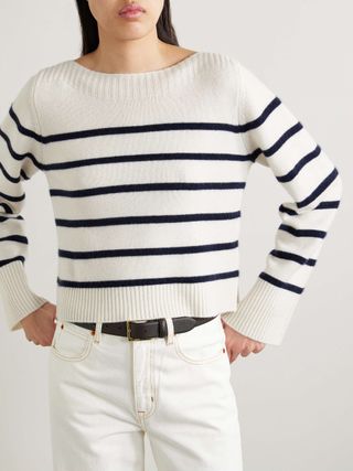 Breton striped cashmere sweater