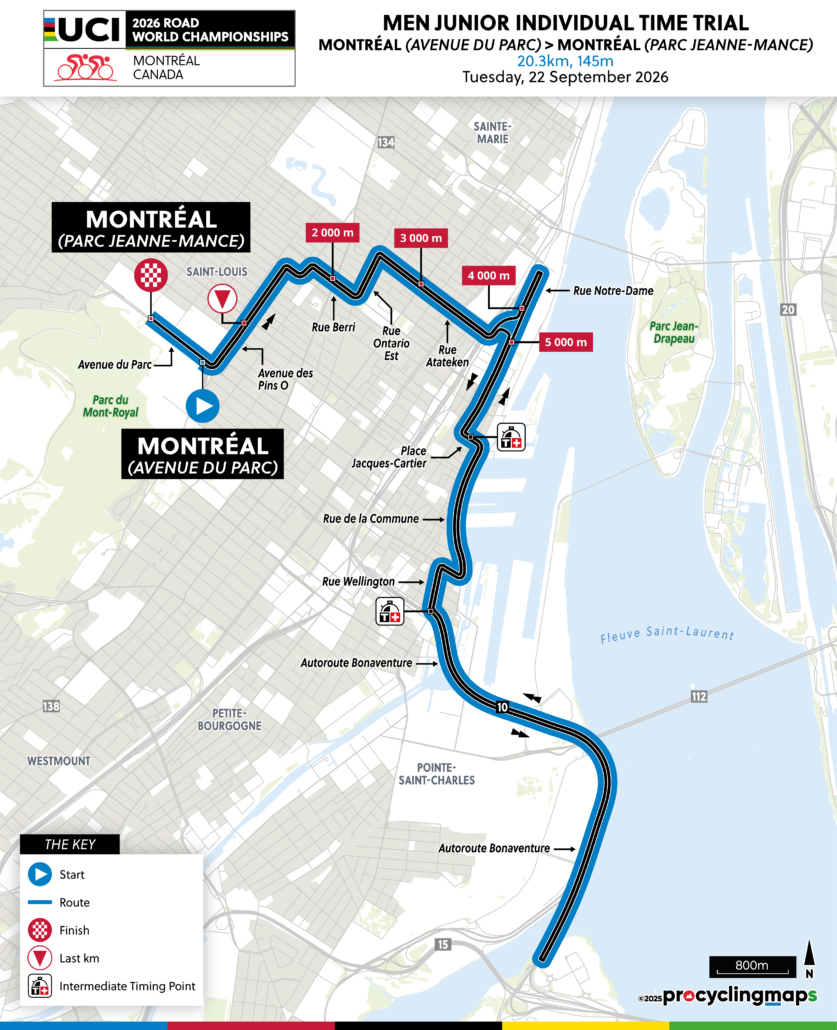 UCI Road World Championship 2026 - Junior Men's Time Trial
