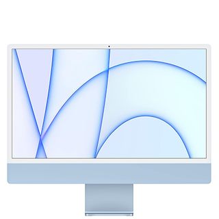 Product shot of iMac (24-inch, 2021), one of the best video editing computers