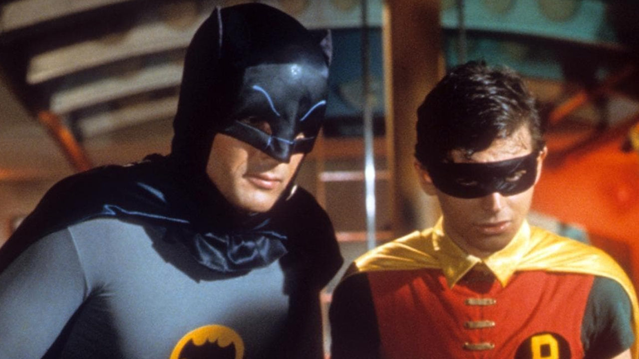 Adam West and Burt Ward in Batman: The Movie