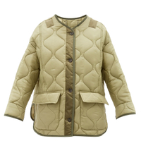 THE FRANKIE SHOP Teddy oversized quilted-shell jacket - £230 at MatchesFashion