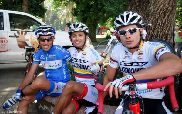 Adri&aacute;n Palomares (Andalucia) and Jairo Salas (Shimano GW)