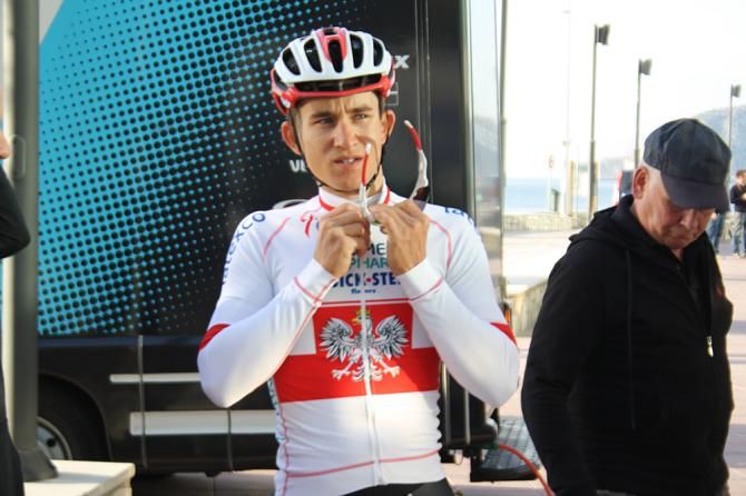 Michal Kwiatkowski in the Polish champion's kit