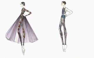 Dior designs costumes for Philip Glass-composed ballet in Rome