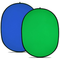 Neewer collapsable chromakey backdrops | green and blue screen | double-sided  | $47.99 $36.79 at Amazon (save $11.20)