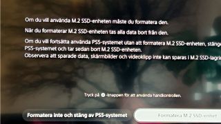 Installera SSD i Playstation 5