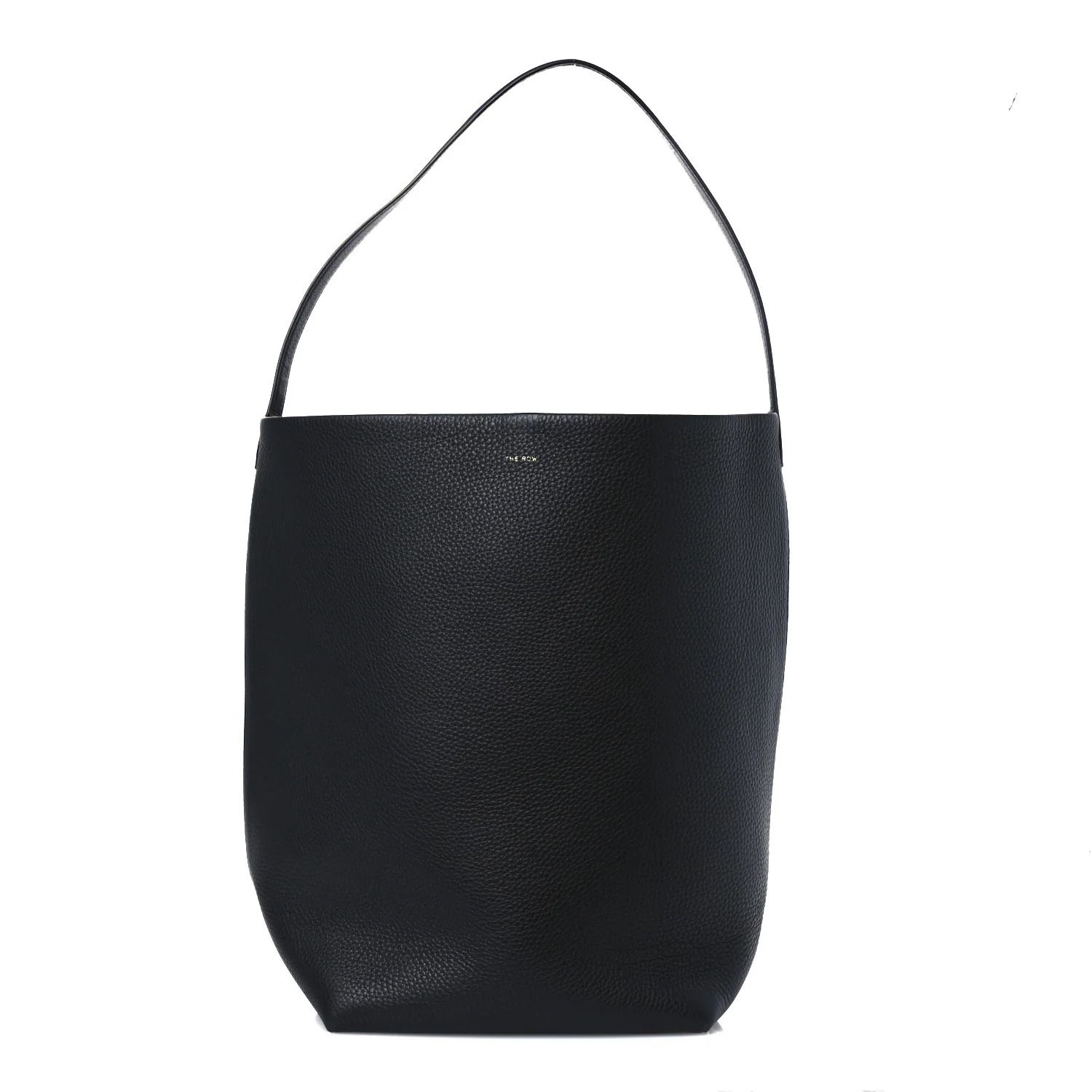The Row, Grained Calfskin Large N/S Park Tote Black