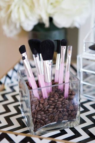 Brush, Lavender, Makeup brushes, Joss stick, Home fragrance, Ash, Cosmetics, Personal care, Collection, Paint brush,