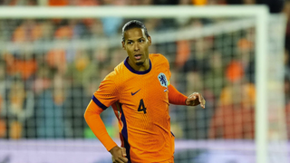 Virgil van Dijk Centre-Back of Netherlands ahead of the Poland vs Netherlands Euro 2024 match