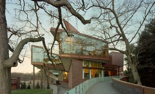 Lulu Chow Wang Campus Center and Davis Garage, Wellesley College, MA, 2004-5