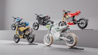 The five new special edition Olympic-themed electric motorbikes from DAB Motors