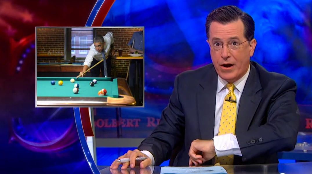 Stephen Colbert diagnoses Obama with a bad case of &amp;#039;senioritis&amp;#039;