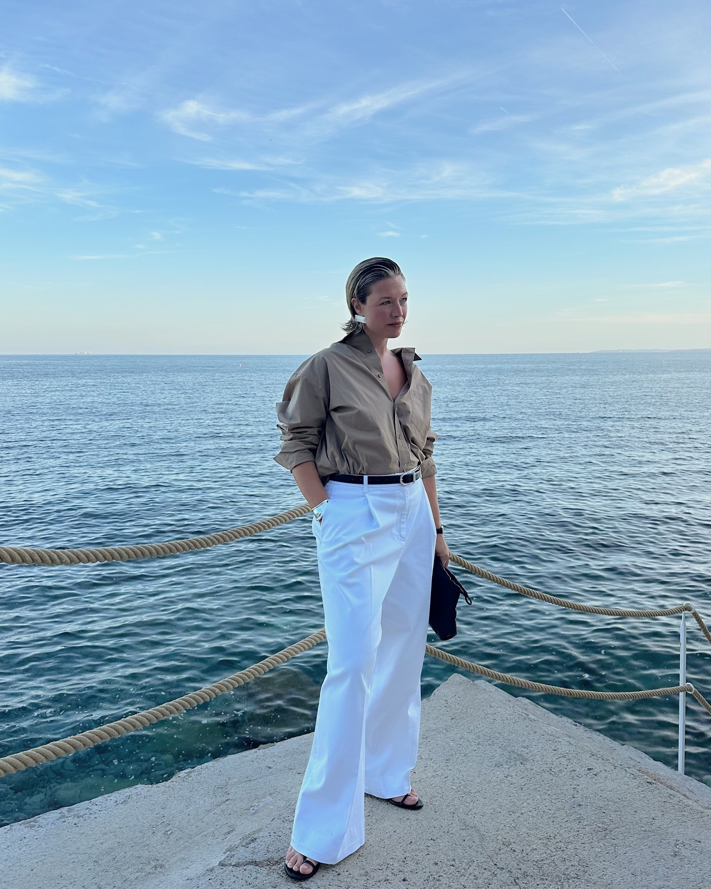 Alexis Foreman wearing a summer outfit.