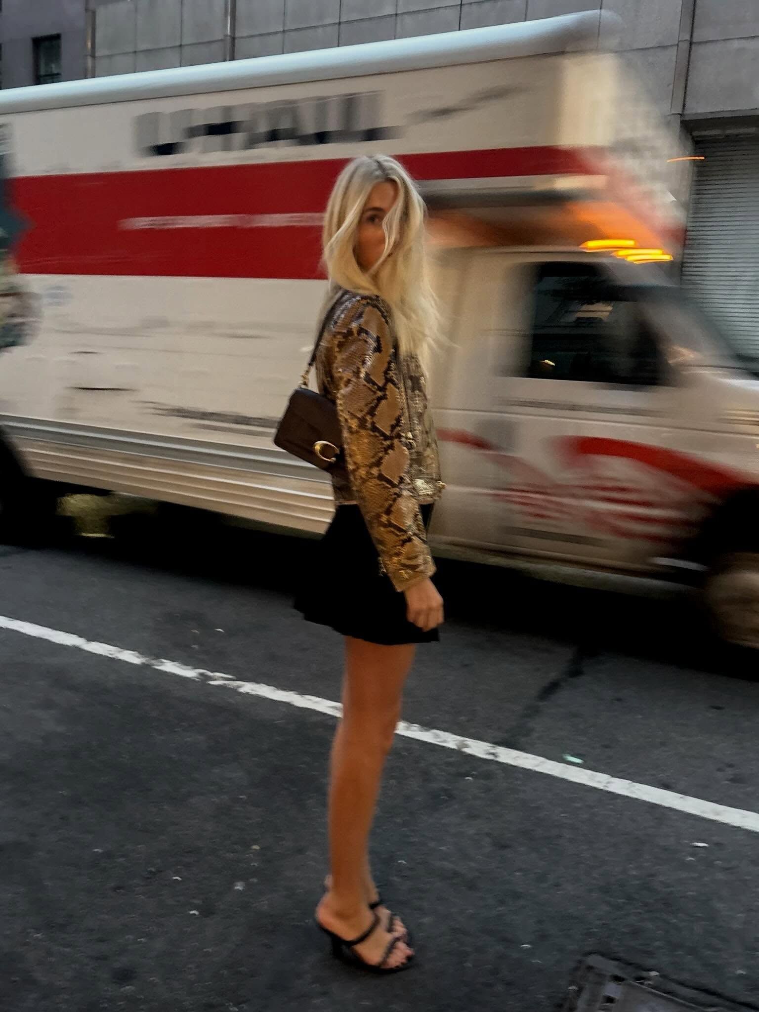 An image of a woman wearing best fitted fall jacket 2026