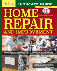 Ultimate Guide to Home Repair and Improvement, 3rd Updated Edition: Proven Money-Saving Projects, $23.99, Amazon