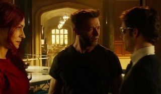 Wolverine, cyclops and Jean Grey in X-Men: days of Future Past