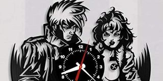 X-Men Gambit and Rogue Vinyl Record Wall Clock