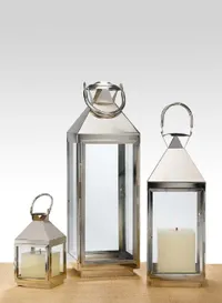 Beachcrest Home Metal Lantern l Was $57.99, Now $46.99, at Wayfair