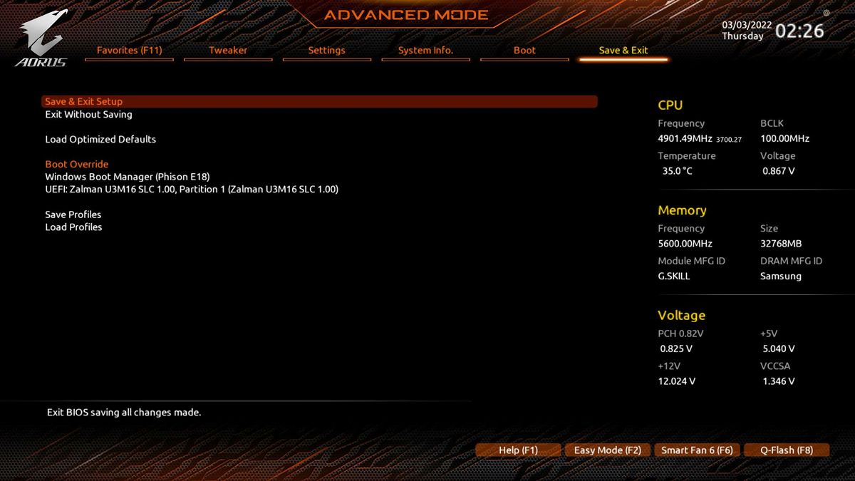 Gigabyte Z690 Tachyon