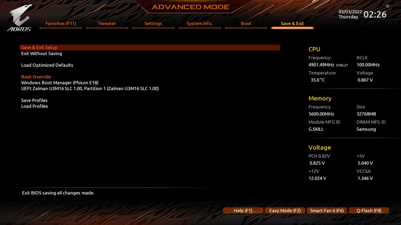 Gigabyte Z690 Tachyon
