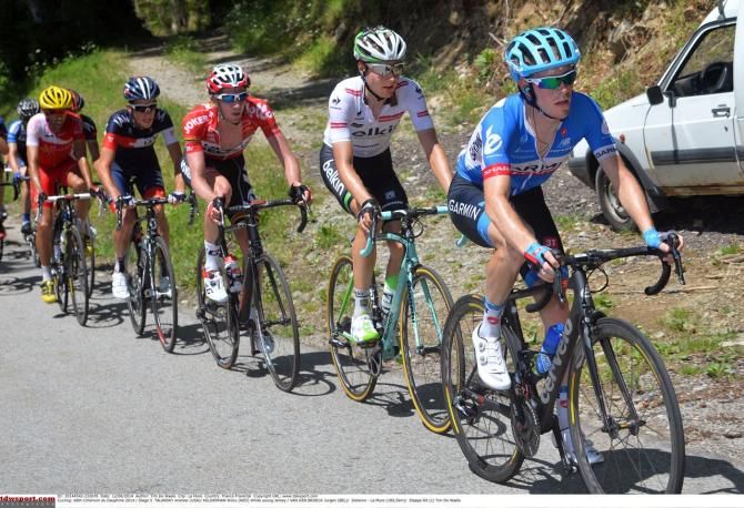 Andrew Talansky (Garmin-Sharp) as in the key front group