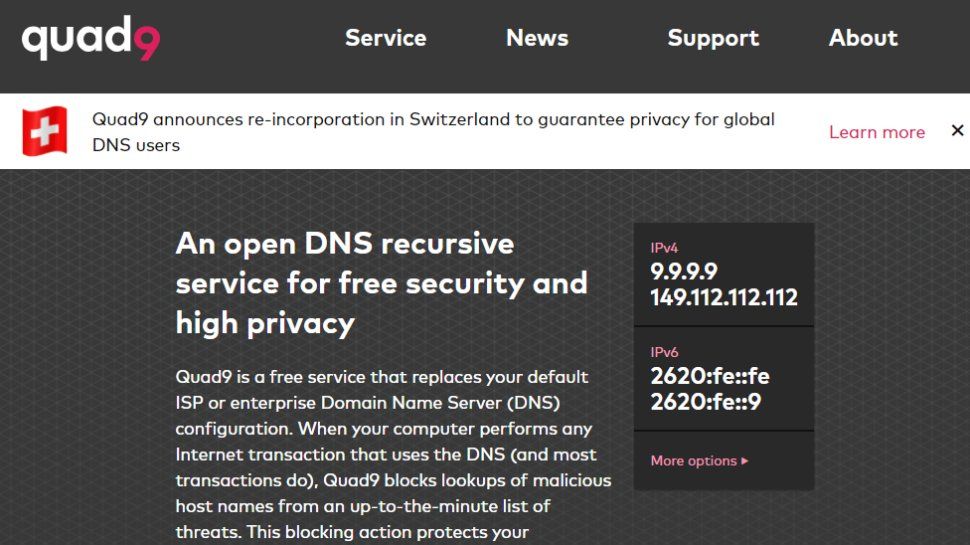 Quad9 DNS Server Gratis Cepat