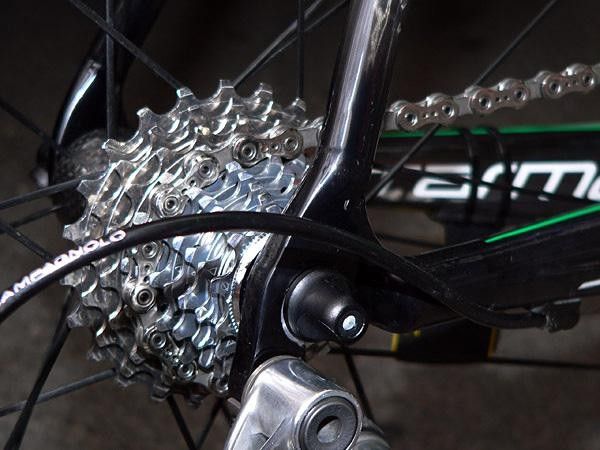 Boonen's specially-finished green SL2