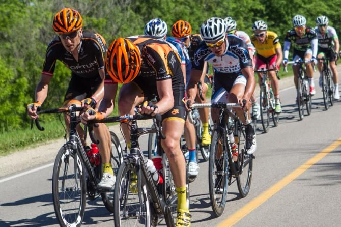 The Optum team fought hard to take over the race lead today.